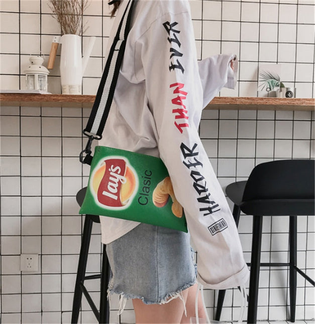 Lays Chips Shoulder Bag by White Market
