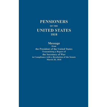Pensioners of the United States, 1818