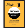 Ninja Sudoku Puzzle Book Volume 1 200 Puzzles Beginner to Advanced