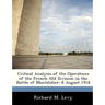 Critical Analysis of the Operations of the French 42d Division in the Battle of Montdidier: 8 August 1918