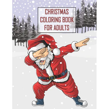 Christmas Coloring Book For Adults: Christmas Adult Coloring Book, Wonderful Christmas An Adult Coloring Book with Charming Christmas Scenes and Winte