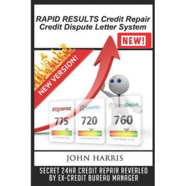 RAPID RESULTS Credit Repair Credit Dispute Letter System