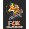 Fox Coloring Book for Adults: Fanciful Foxes Designs for Stress Relief and Relaxation