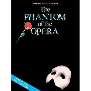 Phantom of the Opera - Souvenir Edition Piano/Vocal Selections Songbook 9 Iconic Songs by Andrew Lloyd Webber Broadway Musical Sheet Music for Piano V