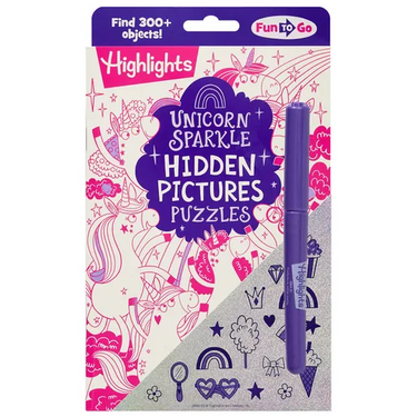 Unicorn Sparkle Hidden Pictures Puzzles: Find Over 300 Hidden Objects in This Unicorn-Themed Seek and Find Book for Kids 6 and Up
