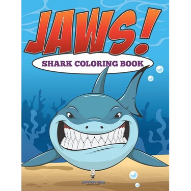 Jaws! Sharks Coloring Book
