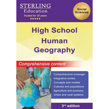 High School Human Geography: Comprehensive Content for High School Human Geography