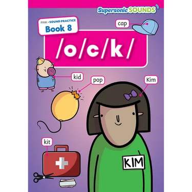 Pink Sound Practice Book 8 /O/C/K