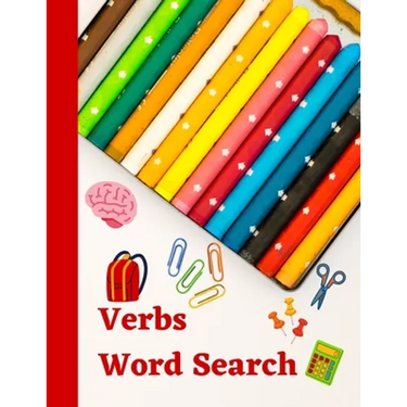 Verbs Word Search: English grammar puzzle activity book