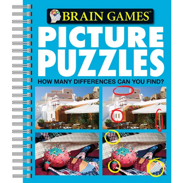 Brain Games - Picture Puzzles #4: How Many Differences Can You Find?: Volume 4