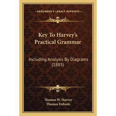 Key To Harvey's Practical Grammar: Including Analysis By Diagrams (1885)