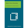 How I Pick Winners: A Handbook on Horse Racing