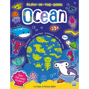 Glow-In-The-Dark Ocean Sticker Activity Book