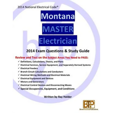 Montana 2014 Master Electrician Study Guide