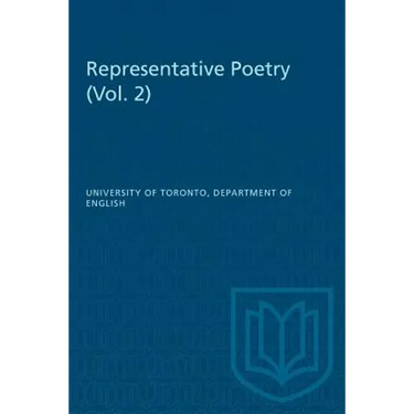 Representative Poetry: Volume 2