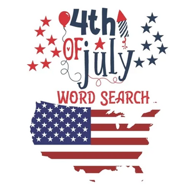 4th Of July Word Search: Independence Day Word Search Puzzles - Includes Number Search - Fourth of July Large Print Puzzle Book