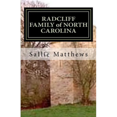 RADCLIFF FAMILY of NORTH CAROLINA