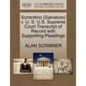 Sorrentino (Salvatore) V. U. S. U.S. Supreme Court Transcript of Record with Supporting Pleadings