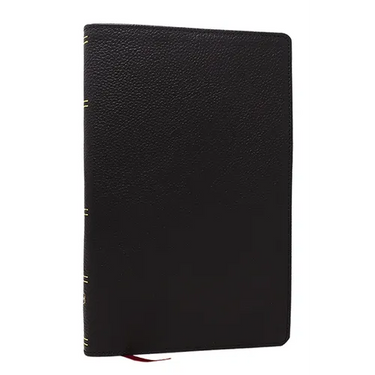 Nkjv, Personal Size New Testament, Black Genuine Leather, Red Letter, Comfort Print
