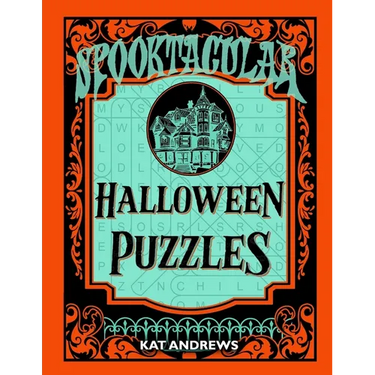 Spooktacular Halloween Puzzles: Large Print for Adults