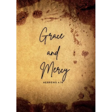 Grace and mercy Hebrews 4: 16: A daily prayer Journal