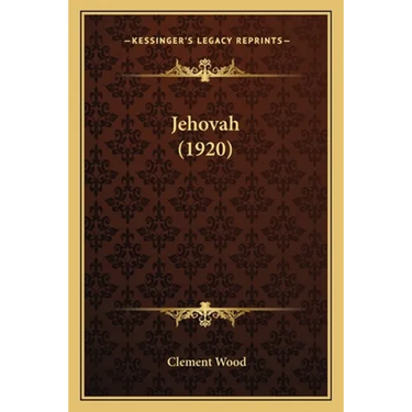 Jehovah (1920)