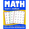 Math education workbook: Daily Mathematics Practice Exercises Maths book level 2 for 3rd 4th 5th... Grades with Addition, Subtraction, Multipli