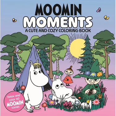 Moomin Moments: A Cute and Cozy Coloring Book