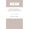 How to Write a Great Business Plan
