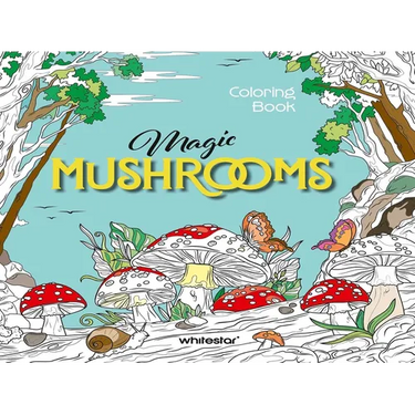 Magic Mushrooms Coloring Book