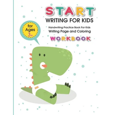 Start Writing for Kids: Handwriting Practice Book For Kids Writing Page and Coloring Book: Numbers 1-10: For Preschool, Kindergarten, and Kids
