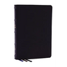 Nkjv, Large Print Thinline Reference Bible, Blue Letter, MacLaren Series, Genuine Leather, Black, Thumb Indexed, Comfort Print: Holy Bible, New King J