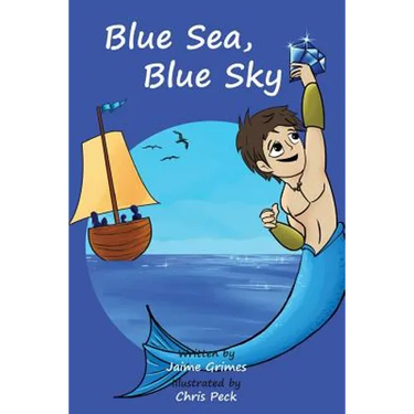 Blue Sea, Blue Sky (Teach Kids Colors -- the learning-colors book series for toddlers and children ages 1-5)
