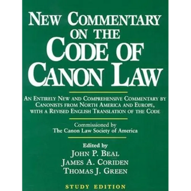 New Commentary on the Code of Canon Law (Study Edition)