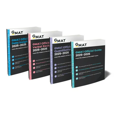 GMAT Official Guide 2025-2026 Bundle: Books + Online Question Bank