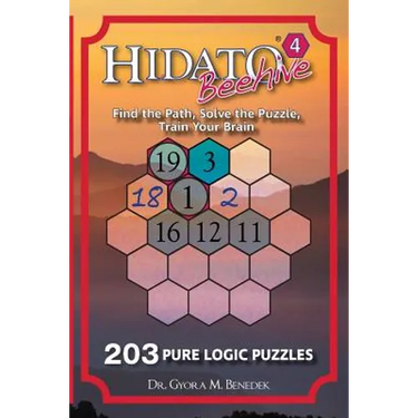 Hidato Beehive 4: 203 New Logic Puzzles