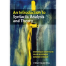 Introduction to Syntactic Anal