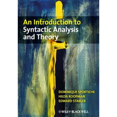 Introduction to Syntactic Anal