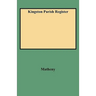 Kingston Parish Register
