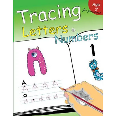 Tracing Letters & Numbers for preschool: Kindergarten Tracing Workbook
