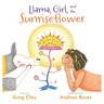 Llama, Girl, and the Sunriseflower