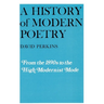 A History of Modern Poetry