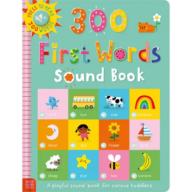 300 First Words Sound Book