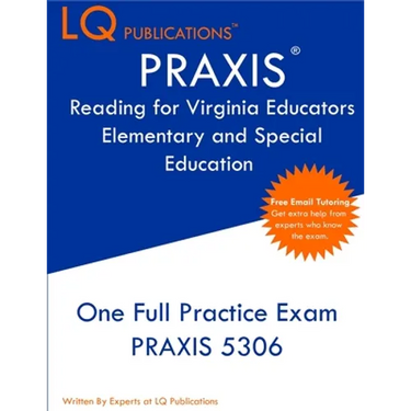 PRAXIS Reading for Virginia Educators Elementary and Special Education: One Full Practice Exam - Free Online Tutoring - Updated Exam Questions