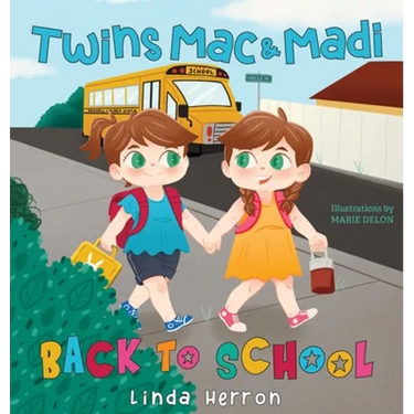 Twins Mac & Madi Back to School