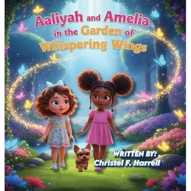 Aaliyah and Amelia in the Garden of Whispering Wings