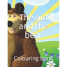 The girl and the bear: Colouring book