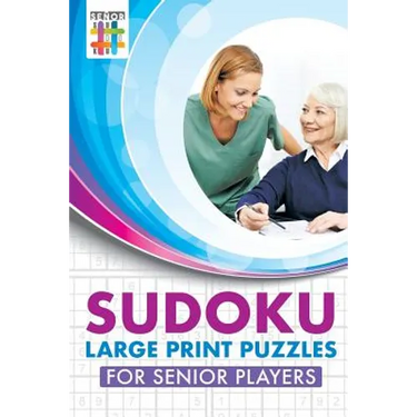 Sudoku Large Print Puzzles for Senior Players