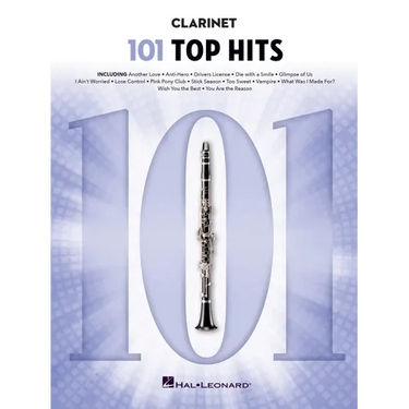101 Top Hits for Clarinet