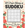 A Fresh Spring of Sudoku 16 x 16 Round 5: Very Hard Volume 22: Sudoku for Relaxation Spring Puzzle Game Book Japanese Logic Sixteen Numbers Math Cross